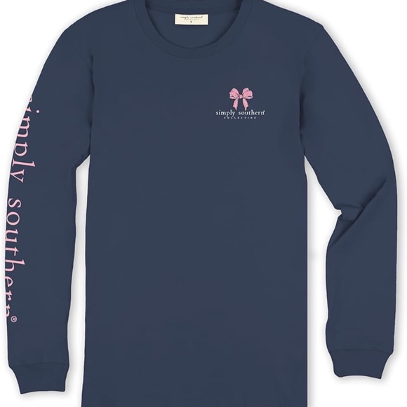 NWT SIMPLY SOUTHERN 💕DOODLE DOG LONG SLEEVE T-SHIRT - Picture 2 of 4
